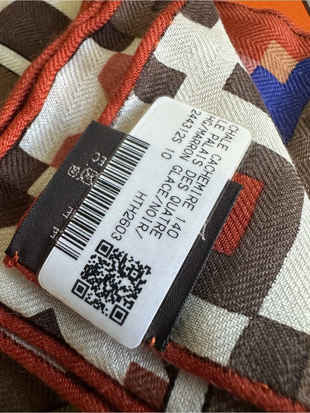 NEW in Box HERMÈS Le Palais des Quatre Vents  Shawl 140 Scarf